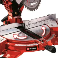 Торцовочная пила Einhell TE-MS 18/ 210 (43.008.90) 210 мм/ Красный photo 6