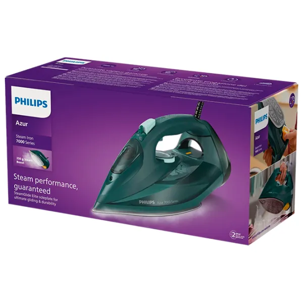 Утюг Philips DST7050/70 Классический / 2800 Вт / Зеленый photo 8