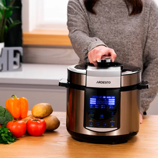Multifierbător Ardesto MPC-P225 900 W/ Silver photo 12