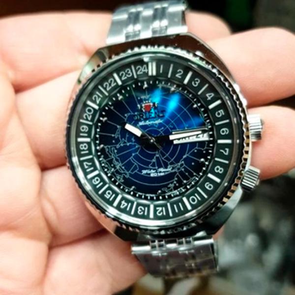 Ceas de mână pentru bărbați Orient RA-AA0E03L19B Mecanic/ 44 mm photo 6