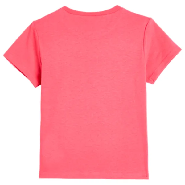 Tricou pentru fete Koton 4SKG10120AK 122 - 128 cm / Pink photo 2 Tricou pentru fete Koton 4SKG10120AK 122 - 128 cm / Pink photo 2