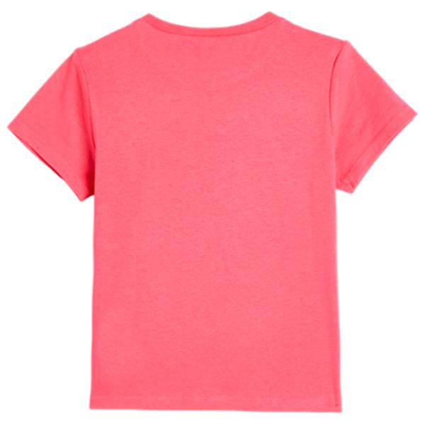Tricou pentru fete Koton 4SKG10120AK 122 - 128 cm / Pink photo 2 Tricou pentru fete Koton 4SKG10120AK 122 - 128 cm / Pink photo 2