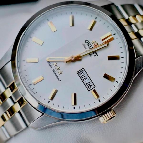 Ceas de mână pentru bărbați Orient RA-AB0012S19B Mecanic/ 43 mm photo 6 Ceas de mână pentru bărbați Orient RA-AB0012S19B Mecanic/ 43 mm photo 6