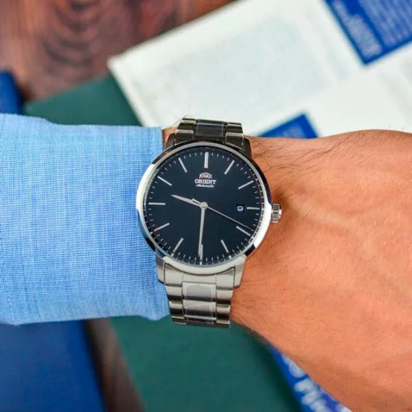 Ceas de mână pentru bărbați Orient RA-AC0E01B10B Mecanic/ 41 mm photo 6 Ceas de mână pentru bărbați Orient RA-AC0E01B10B Mecanic/ 41 mm photo 6