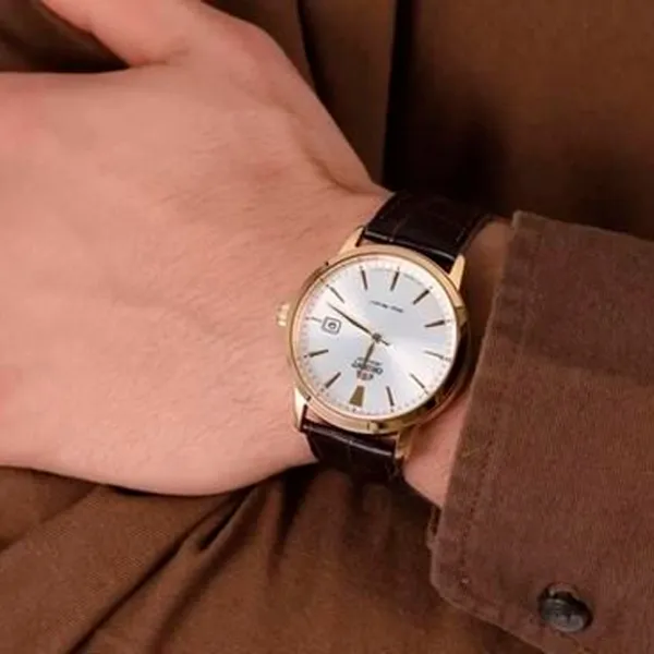 Ceas de mână pentru bărbați Orient RA-AC0F04S10B Mecanic/ 41 mm photo 5