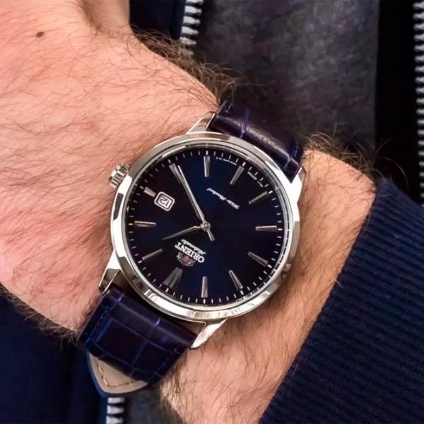 Ceas de mână pentru bărbați Orient RA-AC0F06L10B Mecanic/ 41 mm photo 8 Ceas de mână pentru bărbați Orient RA-AC0F06L10B Mecanic/ 41 mm photo 8