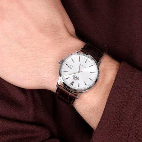 Ceas de mână pentru bărbați Orient RA-AC0F07S10B Mecanic/ 42 mm photo 6 Ceas de mână pentru bărbați Orient RA-AC0F07S10B Mecanic/ 42 mm photo 6