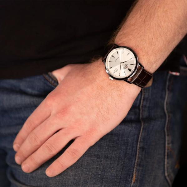 Ceas de mână pentru bărbați Orient RA-AC0F07S10B Mecanic/ 42 mm photo 7 Ceas de mână pentru bărbați Orient RA-AC0F07S10B Mecanic/ 42 mm photo 7