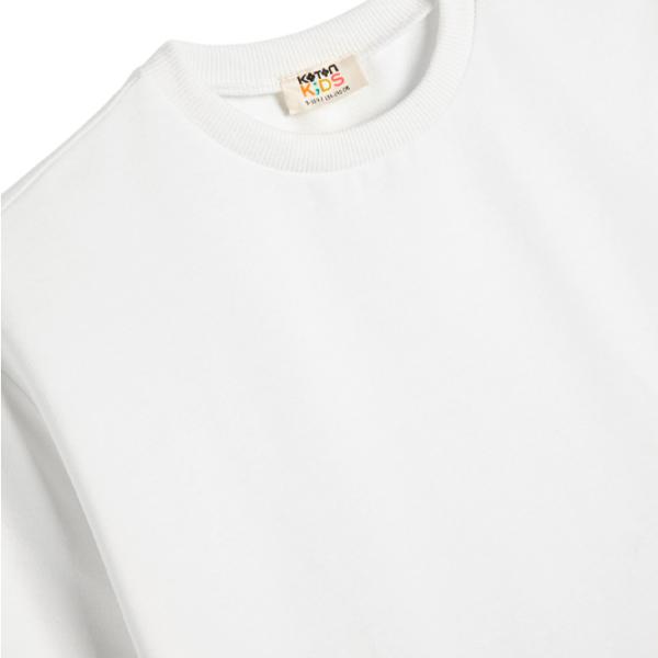 Tricou pentru băieți Koton 4SKB10083TK 164 / White photo 5