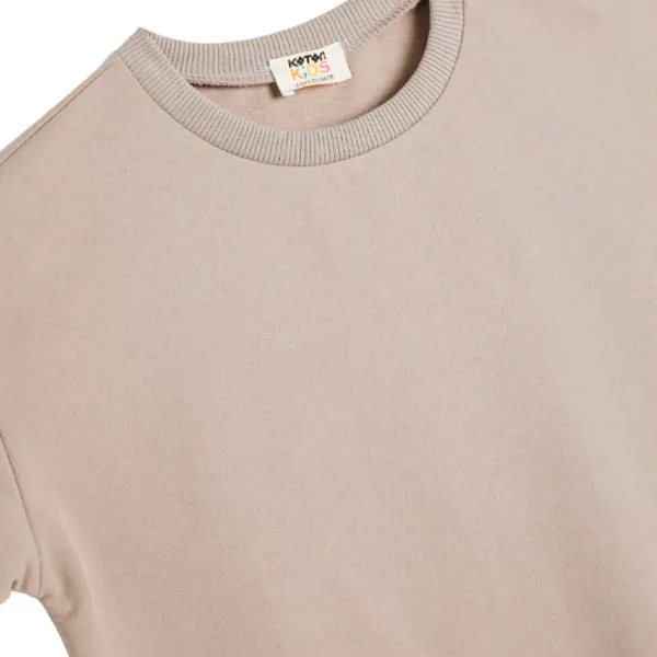 Tricou pentru băieți Koton 4SKB10083TK 164 / Beige photo 5