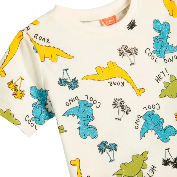 Футболка для мальчиков Koton 4SMB10063TK Экрю photo 3