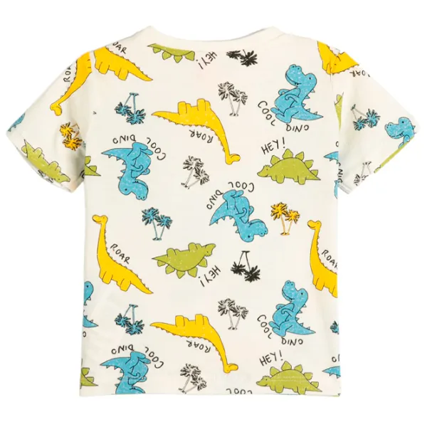 Футболка для мальчиков Koton 4SMB10063TK 104/ Экрю photo 2