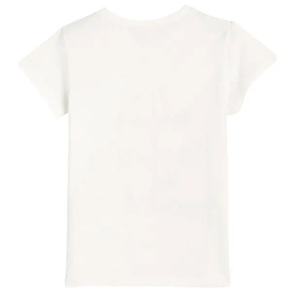 Tricou pentru fete Koton 4SKG10124AK 116 - 122 cm / Beige photo 2 Tricou pentru fete Koton 4SKG10124AK 116 - 122 cm / Beige photo 2