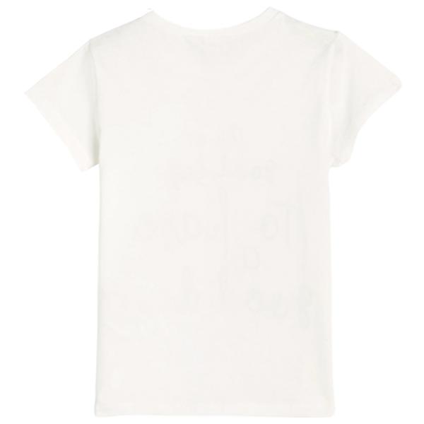 Tricou pentru fete Koton 4SKG10124AK 116 - 122 cm / Beige photo 2 Tricou pentru fete Koton 4SKG10124AK 116 - 122 cm / Beige photo 2