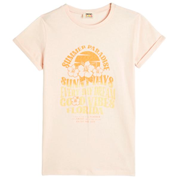 Tricou pentru fete Koton 4SKG10113AK 104 - 110 cm / Orange photo 3