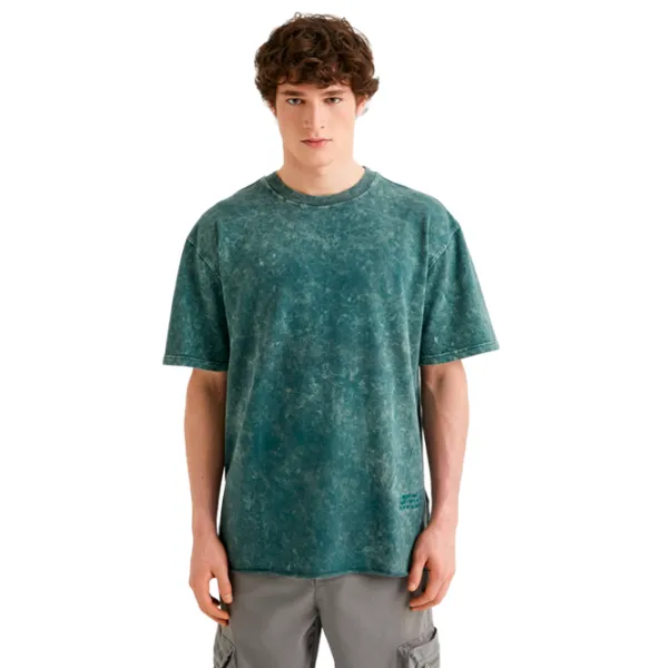 Tricou pentru bărbați Koton 4SAM10314HK 100% bumbac/ Blue photo 6