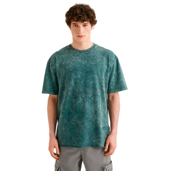 Tricou pentru bărbați Koton 4SAM10314HK 100% bumbac/ Blue photo 6