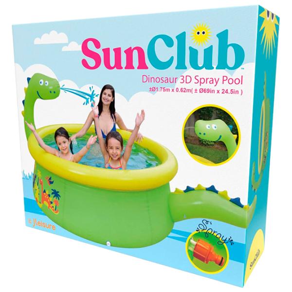 Бассейн SunClub 17786 1143 л/ Надувной/ Зелёный photo 7