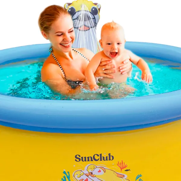 Бассейн SunClub 12011 457 л/ Надувной/ Желтый photo 2