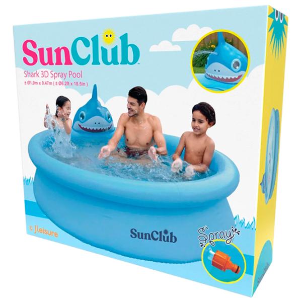 Бассейн SunClub 17822 770 л/ Надувной/ Синий photo 6