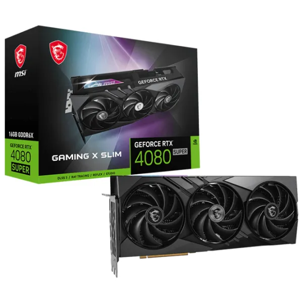 Placă video MSI GeForce RTX 4080 SUPER GAMING X SLIM PCI Express x16 4.0 / 16 GB photo 5