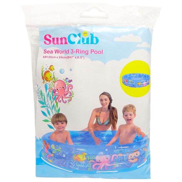 Piscină SunClub 51003 165 l/ Gonflabil/ Blue photo 5 Piscină SunClub 51003 165 l/ Gonflabil/ Blue photo 5