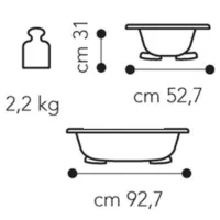 Cădiță pentru bebeluși Brevi Bubble Unisex/ 0 - 36 luni/ Pink photo 5