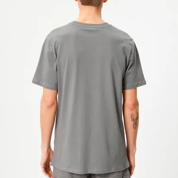 Tricou pentru bărbați Koton 4SAM10017HK 100% bumbac/ Grey photo 2