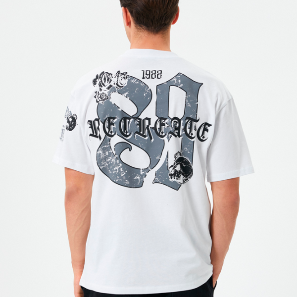 Tricou pentru bărbați Koton 4SAM10134HK 100% bumbac/ White photo 2