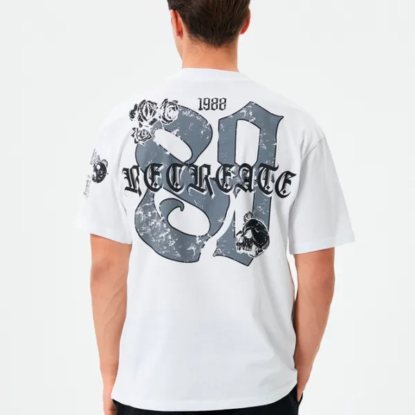 Tricou pentru bărbați Koton 4SAM10134HK 100% bumbac/ White photo 2