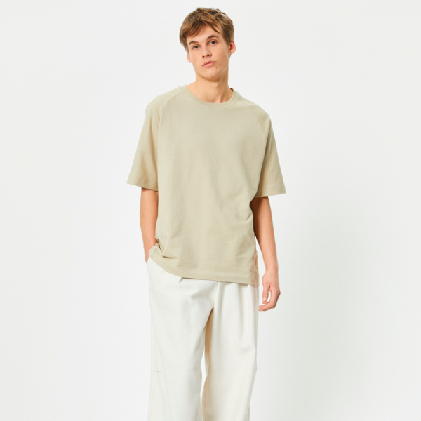 Футболка для мужчин Koton 4SAM10261HK 100% хлопок/ Бежевый photo 3