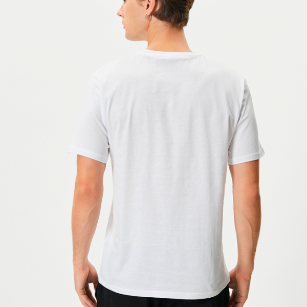 Tricou pentru bărbați Koton 4SAM10025HK 100% bumbac/ White photo 2