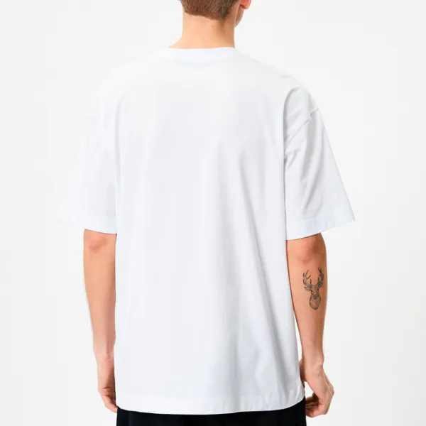 Tricou pentru bărbați Koton 4SAM10250HK 100% bumbac/ White photo 2