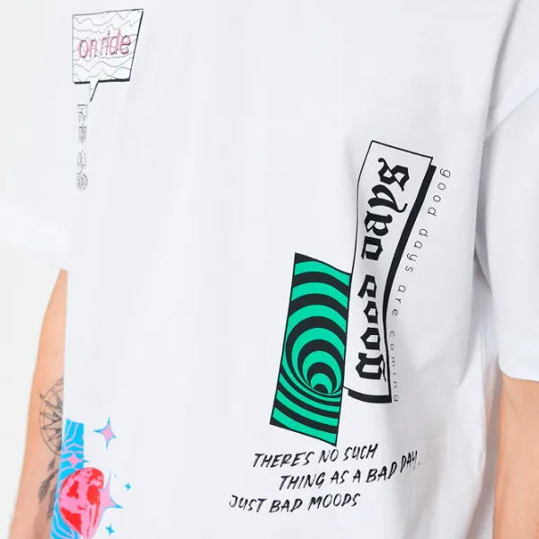 Tricou pentru bărbați Koton 4SAM10250HK 100% bumbac/ White photo 4