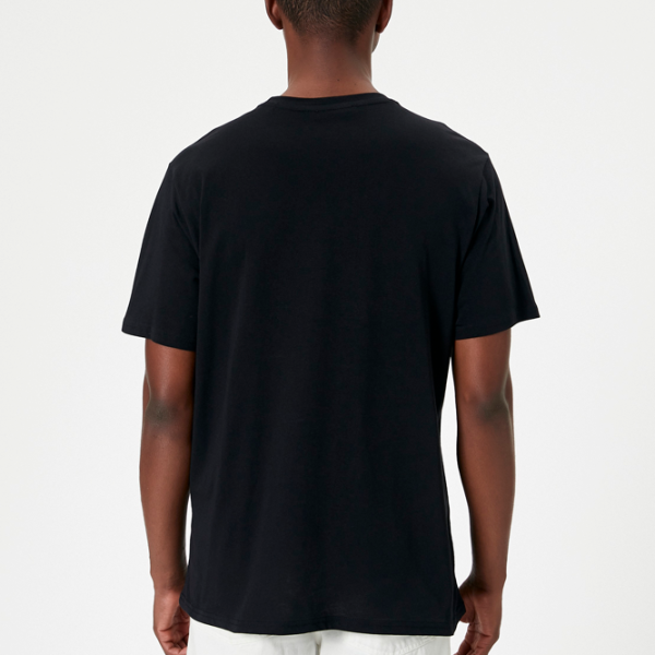 Tricou pentru bărbați Koton 4SAM10292HK 100% bumbac/ Black photo 2