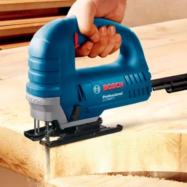 Fierăstrău pentru decupat Bosch GST 8000E (060158H000) 20 mm/ Blue photo 4