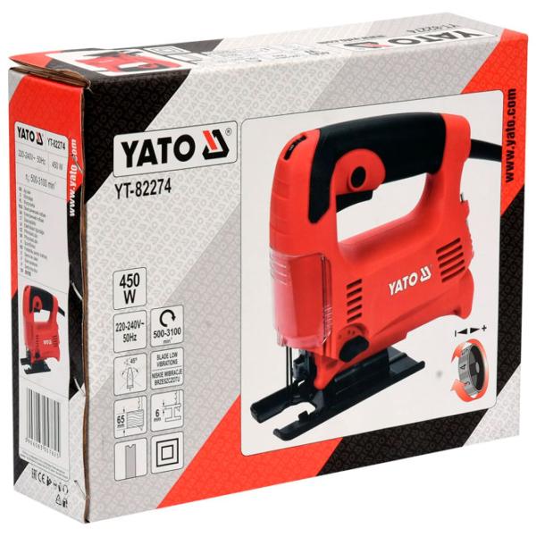 Fierăstrău pentru decupat Yato YT-82274 28 mm/ Red photo 6