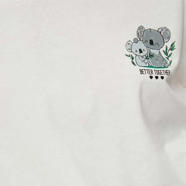 Tricou pentru femei Koton 4SAL10613IK 100% bumbac/ White photo 5