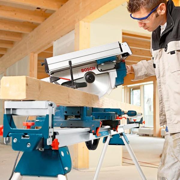 Торцовочная пила Bosch GTM 12 JL 0601B15001 305 мм/ Синий photo 9