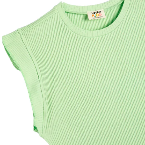 Tricou pentru fete Koton 4SKG10137AK 104 - 110 cm / Green photo 3