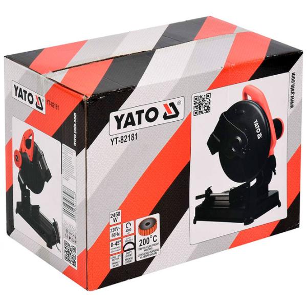 Дисковая пила Yato YT-82181 355 мм / Красный photo 8