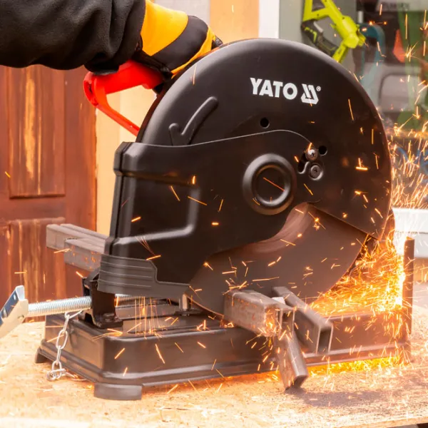 Дисковая пила Yato YT-82181 355 мм / Красный photo 9