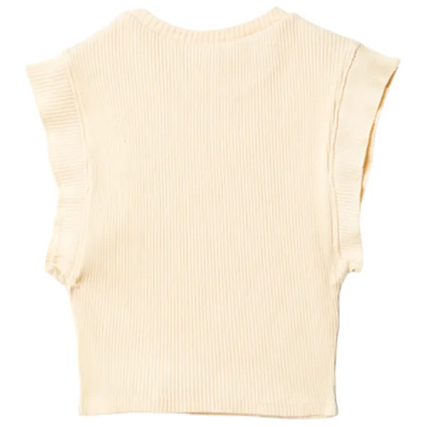 Tricou pentru fete Koton 4SKG10137AK 110 - 116 cm / Beige photo 2