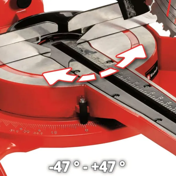 Fierăstrău pentru tăieri înclinate Einhell TC-SM 2534/ 1 43.003.95 250 mm/ Red photo 2