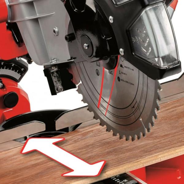 Fierăstrău pentru tăieri înclinate Einhell TC-SM 2534/ 1 43.003.95 250 mm/ Red photo 7
