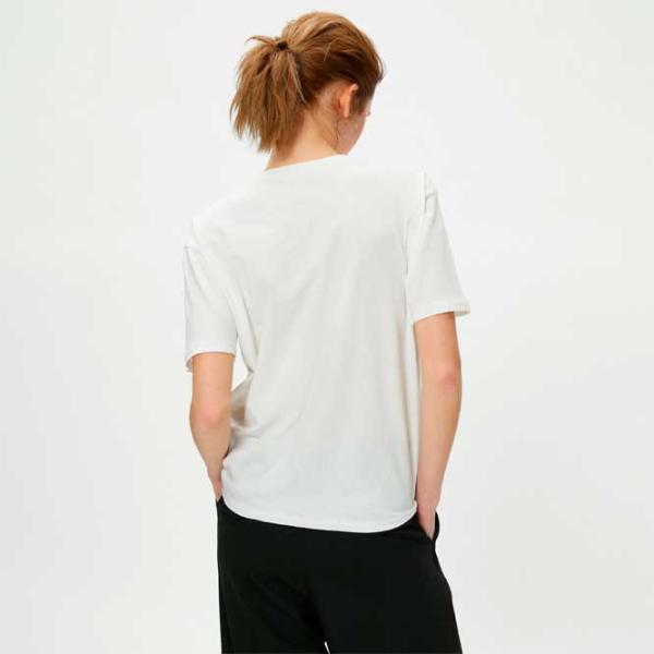 Tricou pentru femei Koton 4SAL10559IK 100% bumbac/ White photo 4