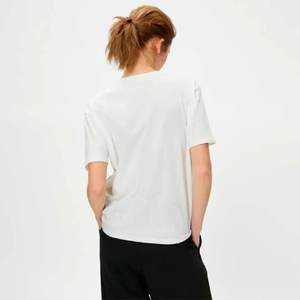 Tricou pentru femei Koton 4SAL10559IK 100% bumbac/ White photo 4