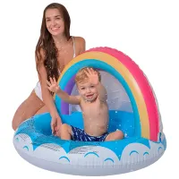 Piscină SunClub 57155 40 l/ Gonflabil/ Multicolor photo 3