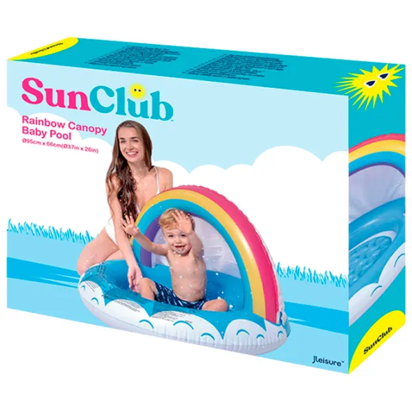 Бассейн SunClub 57155 40 л/ Надувной/ Разноцветный photo 7