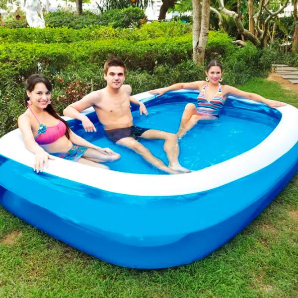 Piscină SunClub 10184 1160 l/ Gonflabil/ Blue photo 3 Piscină SunClub 10184 1160 l/ Gonflabil/ Blue photo 3